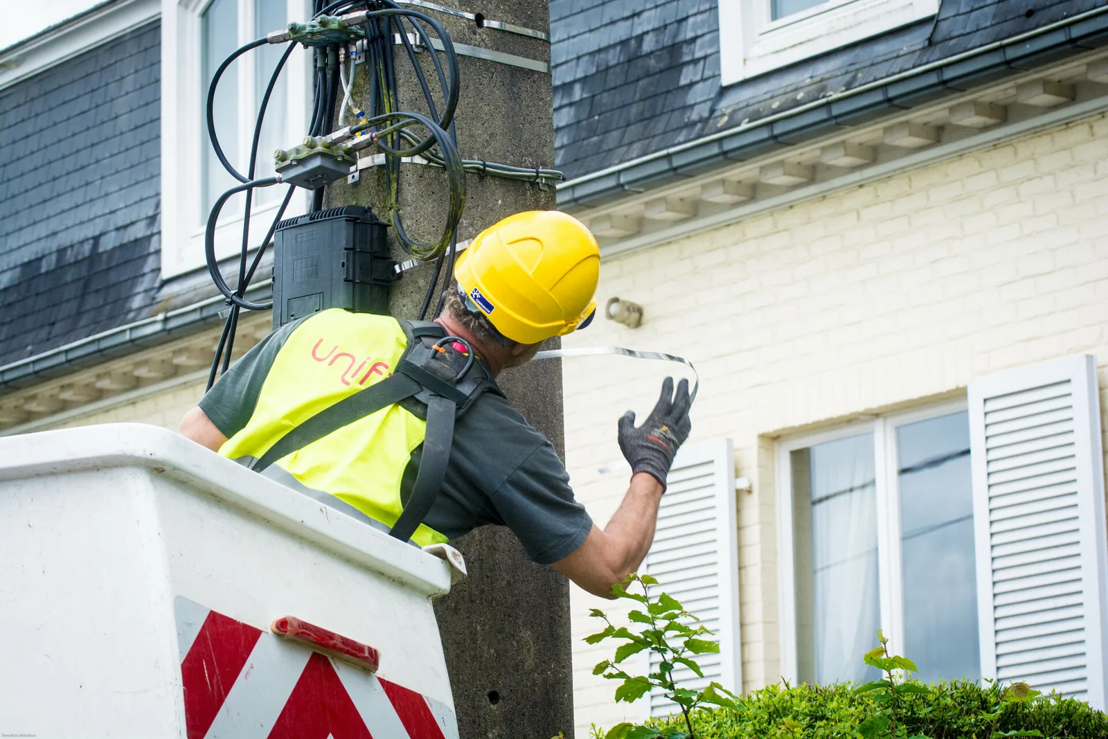 La fibre optique prend de la hauteur à Wavre