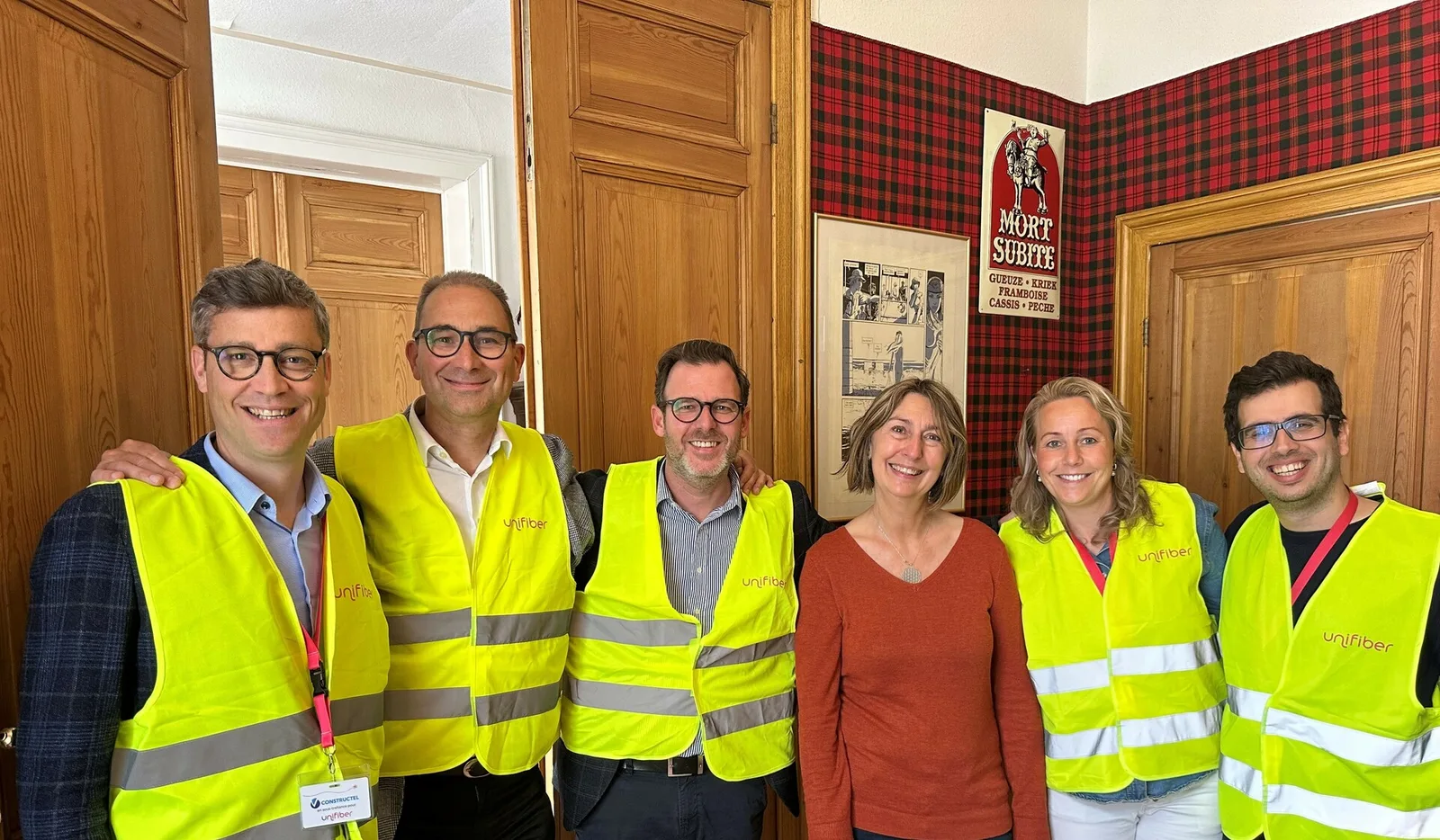 Première connexion d'une habitation avec notre nouveau partenaire Constructel