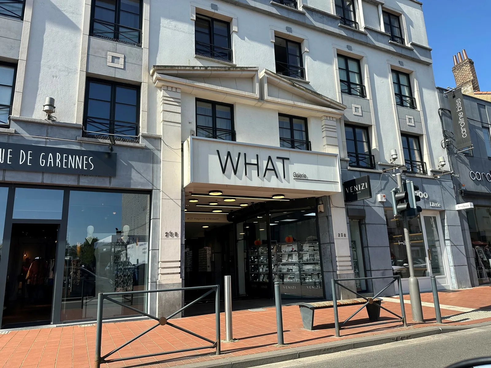 Installation de la fibre dans la galerie What